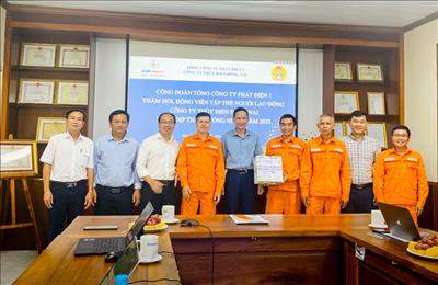 Công đoàn EVNGENCO1 thăm hỏi, động viên người lao động Thủy điện Đồng Nai: Tiếp lửa niềm tin, lan tỏa văn hóa doanh nghiệp