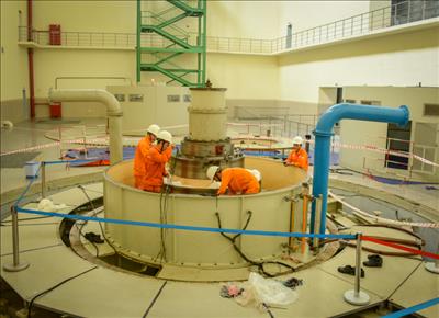 Công ty Thủy điện Đồng Nai đảm bảo chất lượng, vượt tiến độ sửa chữa lớn tổ máy H1 – Đồng Nai 4, chào mừng Đại hội Đảng các cấp.
