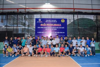 Giải Pickleball chào mừng thành công Đại hội XIV của Đảng và 15 năm thành lập Công ty Thủy điện Đồng Nai