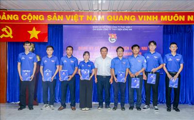 Đảng ủy Công ty Thủy điện Đồng Nai làm việc với Đoàn thanh niên Công ty 