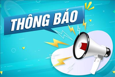 Thông báo thanh lý tài sản hư hỏng không có nhu cầu sử dụng