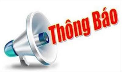 Thông báo Thanh lý VTTB kém, mất phẩm chất không có nhu cầu sử dụng năm 2021