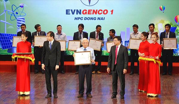 Công ty Thủy điện Đồng Nai đón nhận Giải thưởng Năng lượng bền vững năm 2019